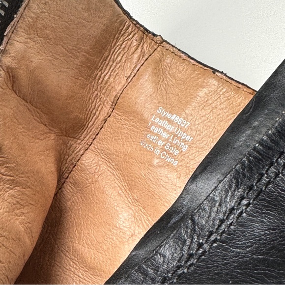 SOLD ✅Madewell Sutton Ankle Boots Black Leather Size 8.5 Womens - Picture 7 of 9